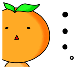 Ms. mandarin orange sticker #2785672