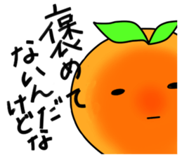 Ms. mandarin orange sticker #2785676