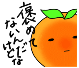 Ms. mandarin orange sticker #2785676