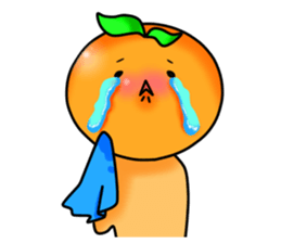 Ms. mandarin orange sticker #2785678