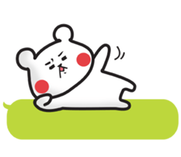 Bear on LINE message sticker #2785895