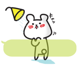 Bear on LINE message sticker #2785900
