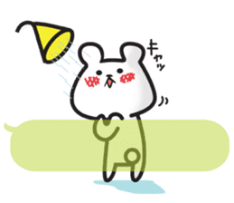 Bear on LINE message sticker #2785900