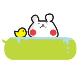 Bear on LINE message sticker #2785904