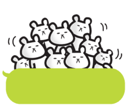 Bear on LINE message sticker #2785909