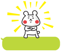 Bear on LINE message sticker #2785915