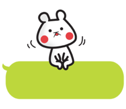Bear on LINE message sticker #2785925