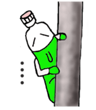 Mr.Bottle PET sticker #2785976