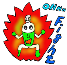 Mr.Bottle PET sticker #2785982