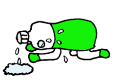 Mr.Bottle PET sticker #2785983