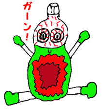 Mr.Bottle PET sticker #2785985