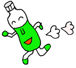 Mr.Bottle PET sticker #2785993