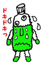 Mr.Bottle PET sticker #2785998