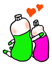 Mr.Bottle PET sticker #2786001