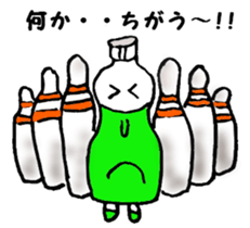 Mr.Bottle PET sticker #2786004