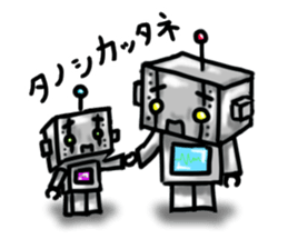 Life of robots. sticker #2786084