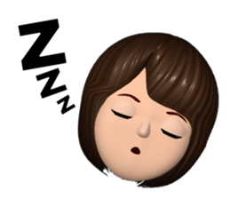 PonTaro's Cute Girl sticker #2786145