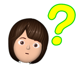 PonTaro's Cute Girl sticker #2786146