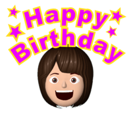 PonTaro's Cute Girl sticker #2786156