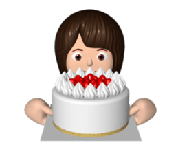 PonTaro's Cute Girl sticker #2786161