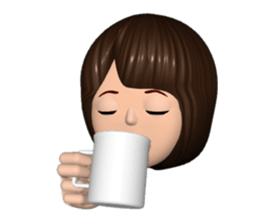 PonTaro's Cute Girl sticker #2786162