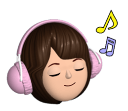 PonTaro's Cute Girl sticker #2786169