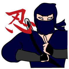 NINJA ~ CHANBARA Sticker ~