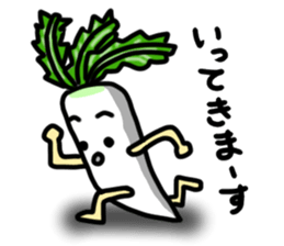 Life of fruits and vegetables. sticker #2786416