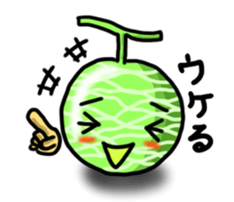 Life of fruits and vegetables. sticker #2786417
