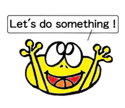 Frog's and rabbit's sticker #2787463