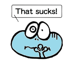 Frog's and rabbit's sticker #2787469