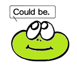 Frog's and rabbit's sticker #2787475