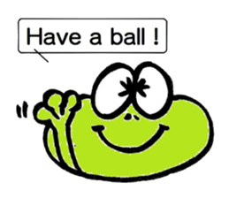 Frog's and rabbit's sticker #2787476