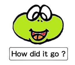 Frog's and rabbit's sticker #2787477