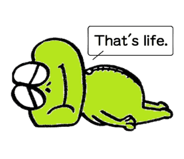 Frog's and rabbit's sticker #2787480