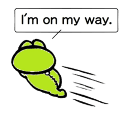 Frog's and rabbit's sticker #2787481