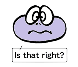 Frog's and rabbit's sticker #2787483