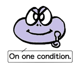 Frog's and rabbit's sticker #2787484