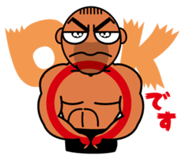 Muscular man Sticker 99box sticker #2787737