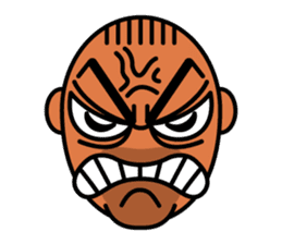 Muscular man Sticker 99box sticker #2787742