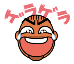 Muscular man Sticker 99box sticker #2787755
