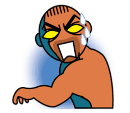 Muscular man Sticker 99box sticker #2787763