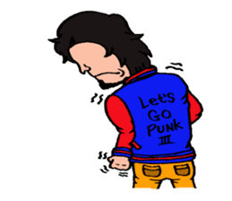 Lets Go Punk 3 sticker #2788079