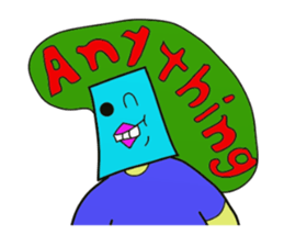 I am JapporoMan.4 ~Face-2 sticker #2788790