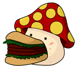 Mushroom life sticker #2789014