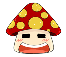 Mushroom life sticker #2789018