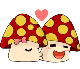 Mushroom life sticker #2789044