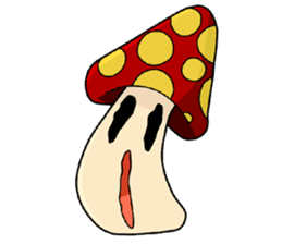 Mushroom life sticker #2789046