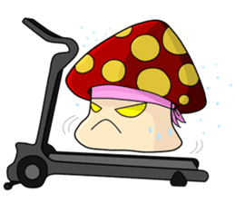Mushroom life sticker #2789047