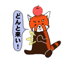 Ailurus fulgens is Life sticker #2789467